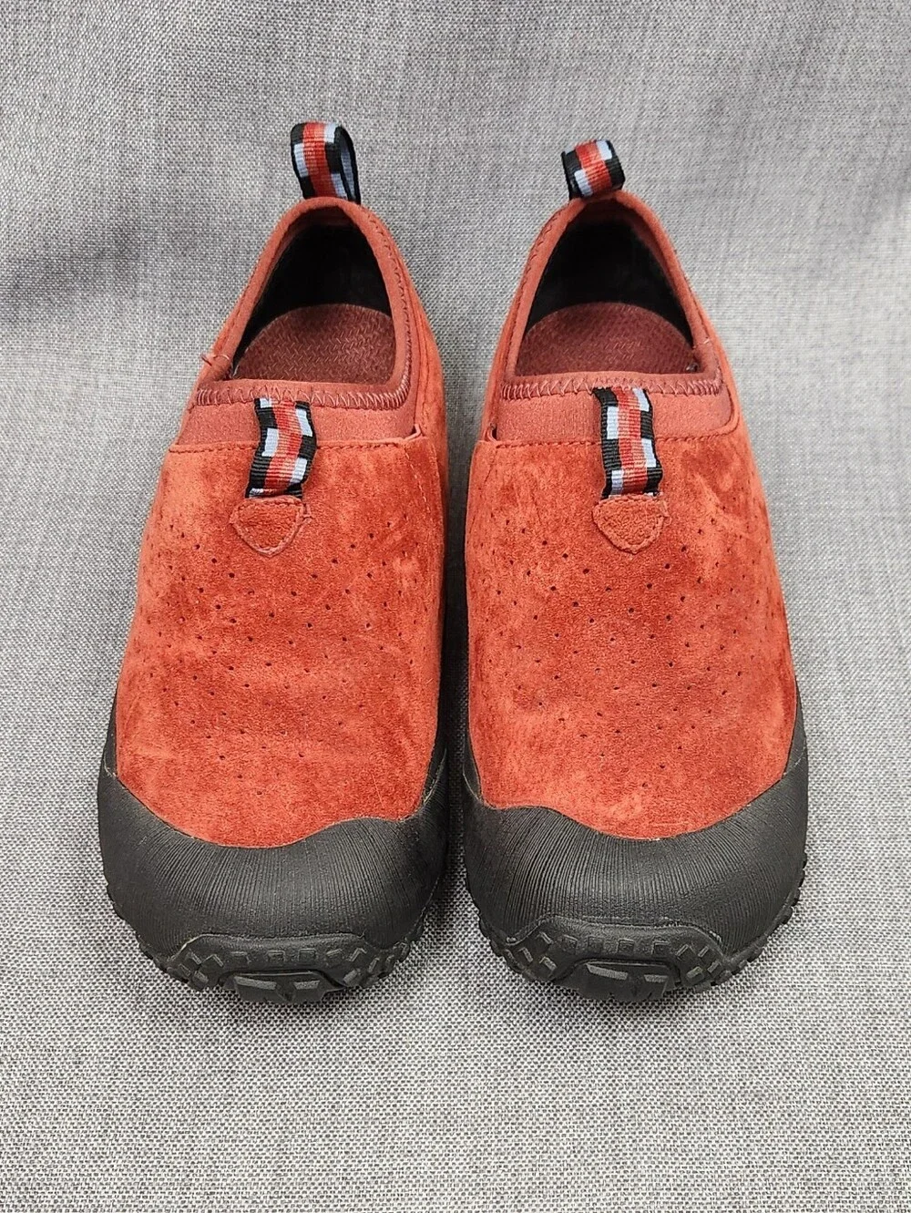 Merrell Autumn Improv Moc Tumbleweed  Suede Leather Slip-on Trail Shoes. 8.5